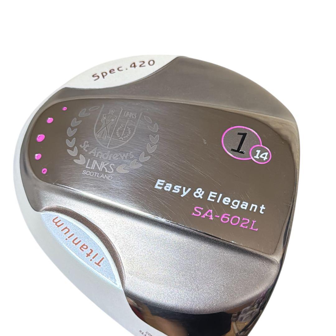 【美品】St.Andrews SA-602L レディース ハーフセット 8本 L
