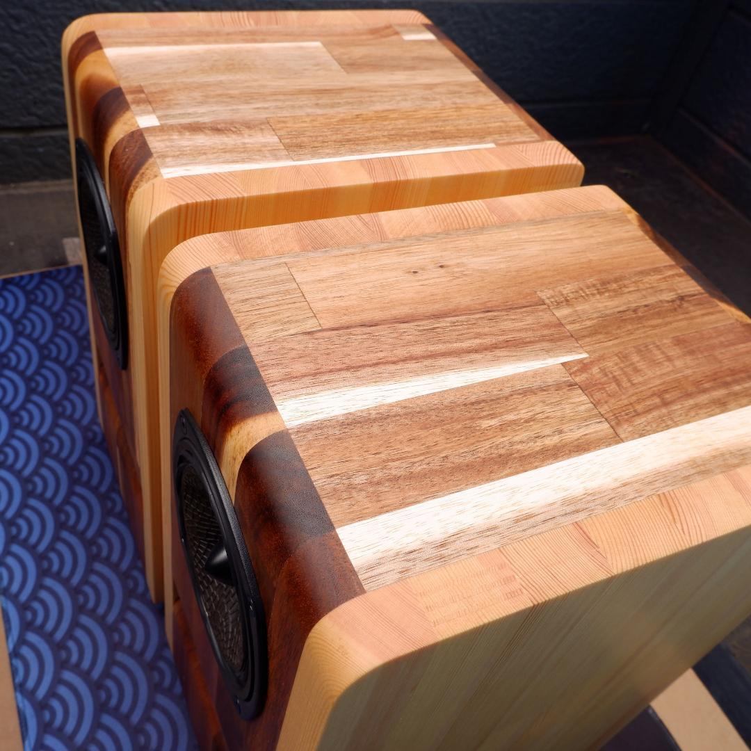 ONKYO OM-OF101 + 集成材エンクロージャー スピーカー