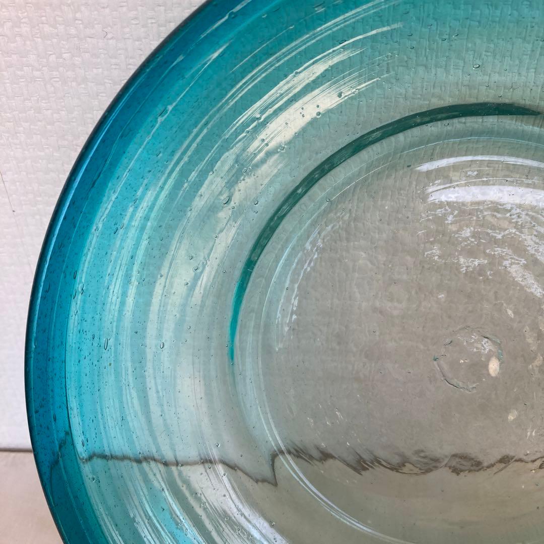 吹きガラス　倉敷ガラス　皿　横山秀樹？ 　小谷真三　内田鋼一　安藤雅信