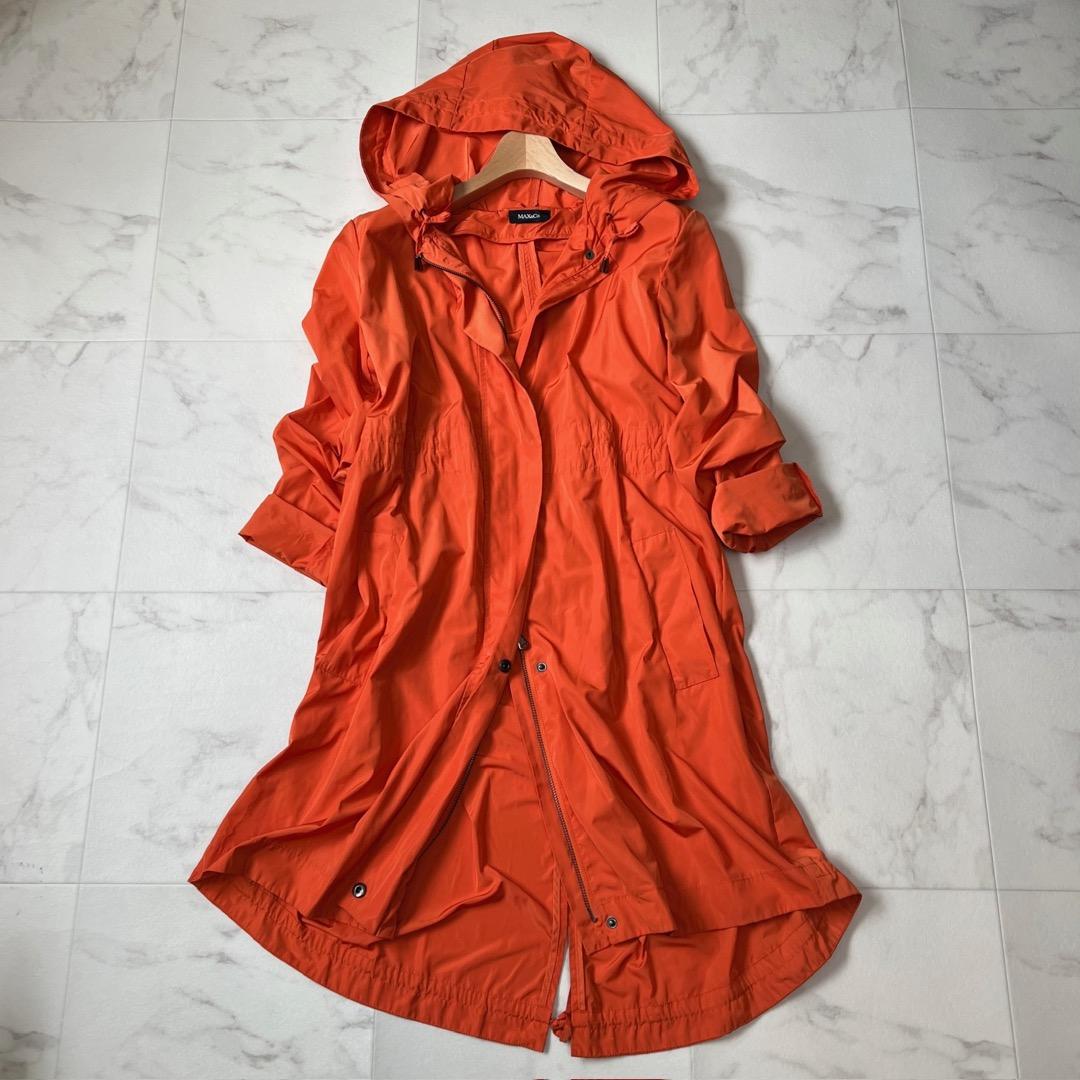 ✨美品✨マックスアンドコー MAX&Co. 撥水加工 フーデッド ライトコート