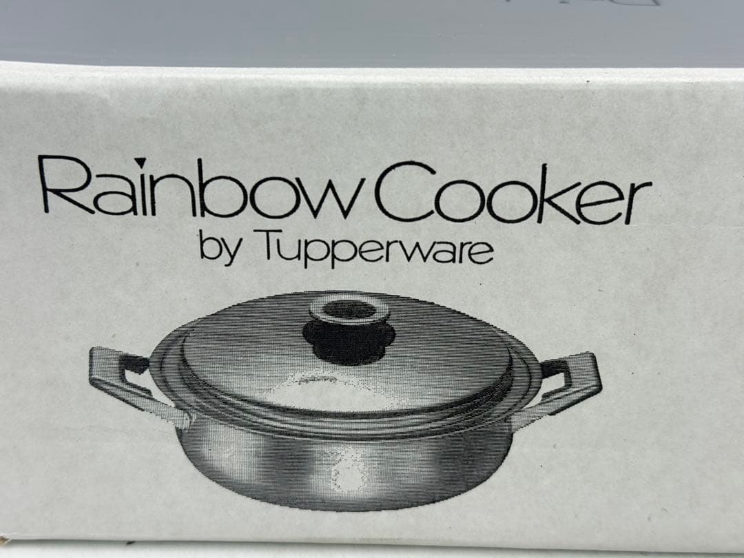 新品未使用 26cm深鍋 タッパーウェア レインボークッカー