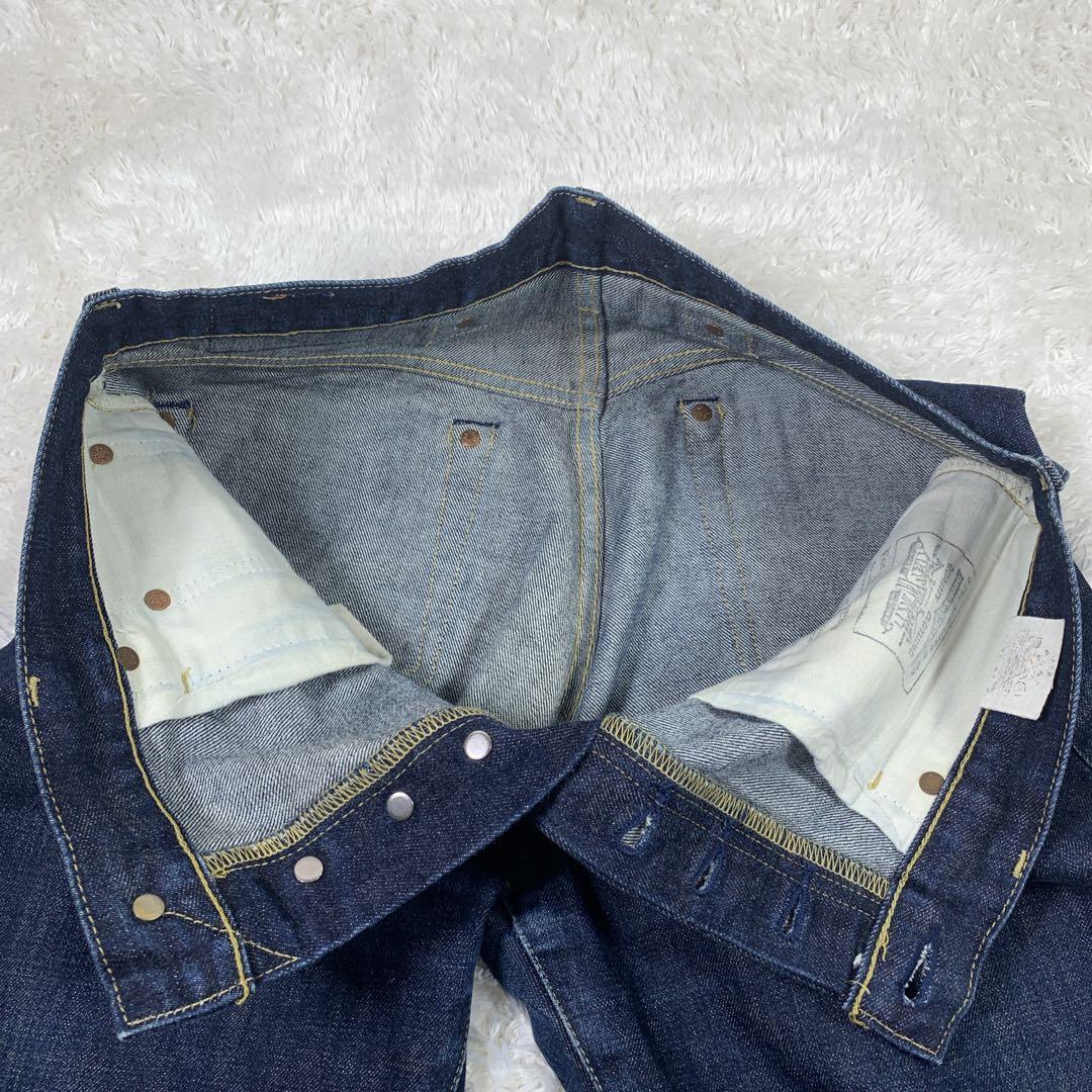 【美品】Levi's 702 ストレートW33 濃紺BIG E 赤耳セルビッチ
