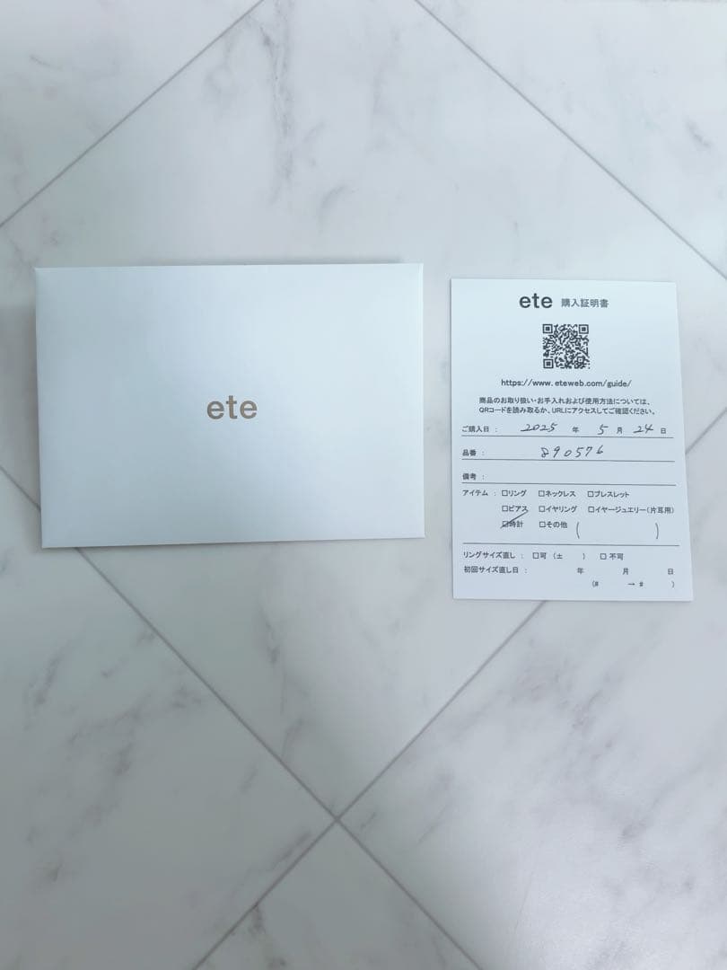 ete ダイヤモンド サークルフェイス ウォッチ