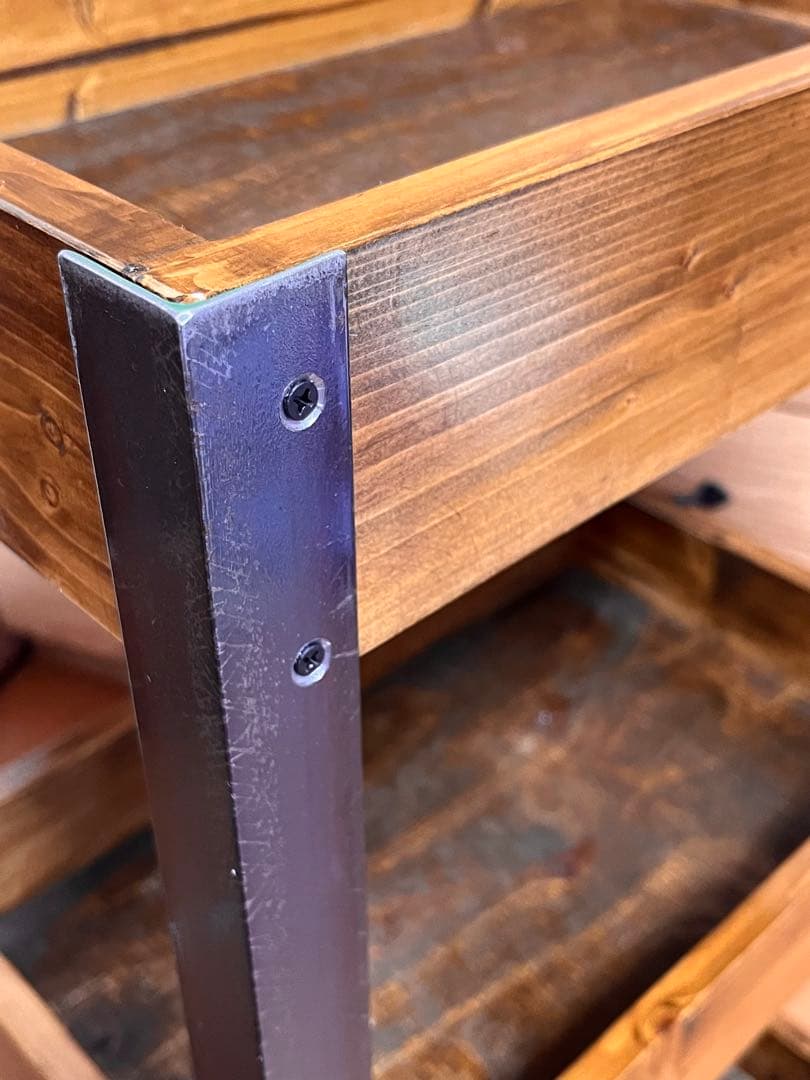 キャスター付き3段ワゴン