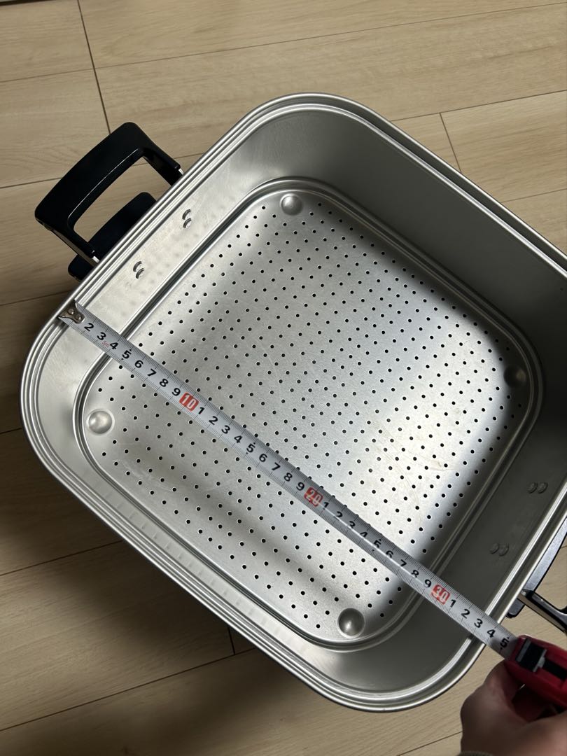 アカオアルミ 角蒸二重 33cm