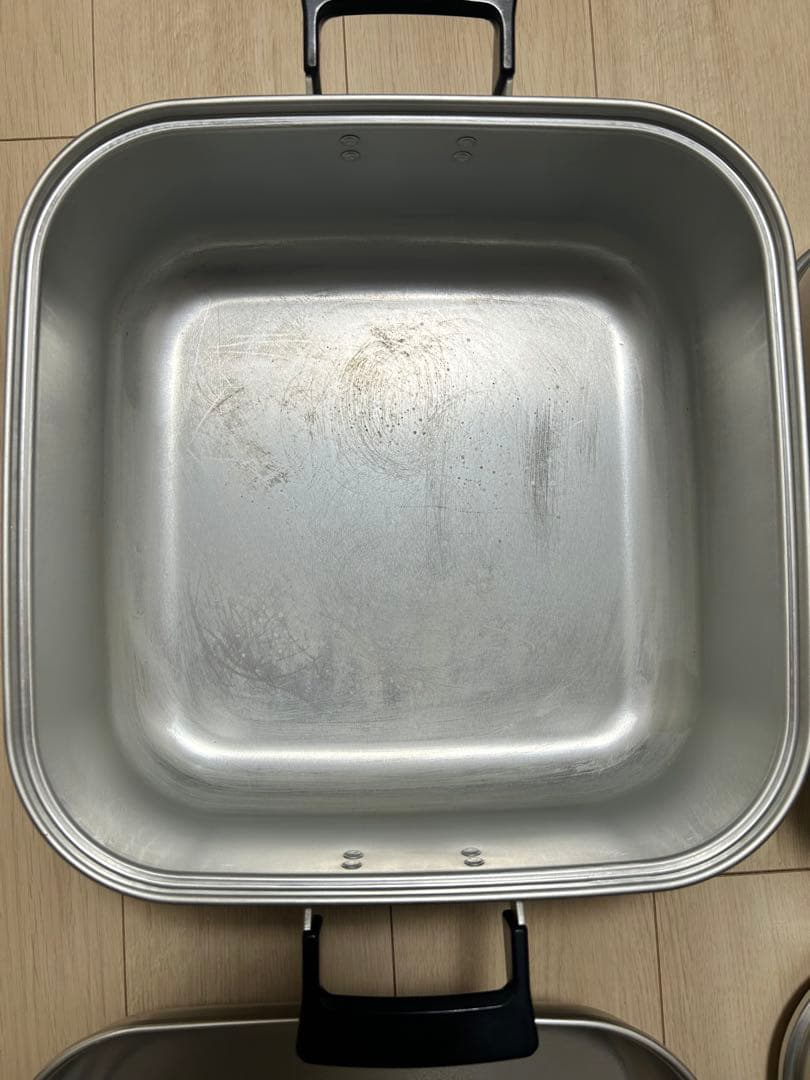 アカオアルミ 角蒸二重 33cm