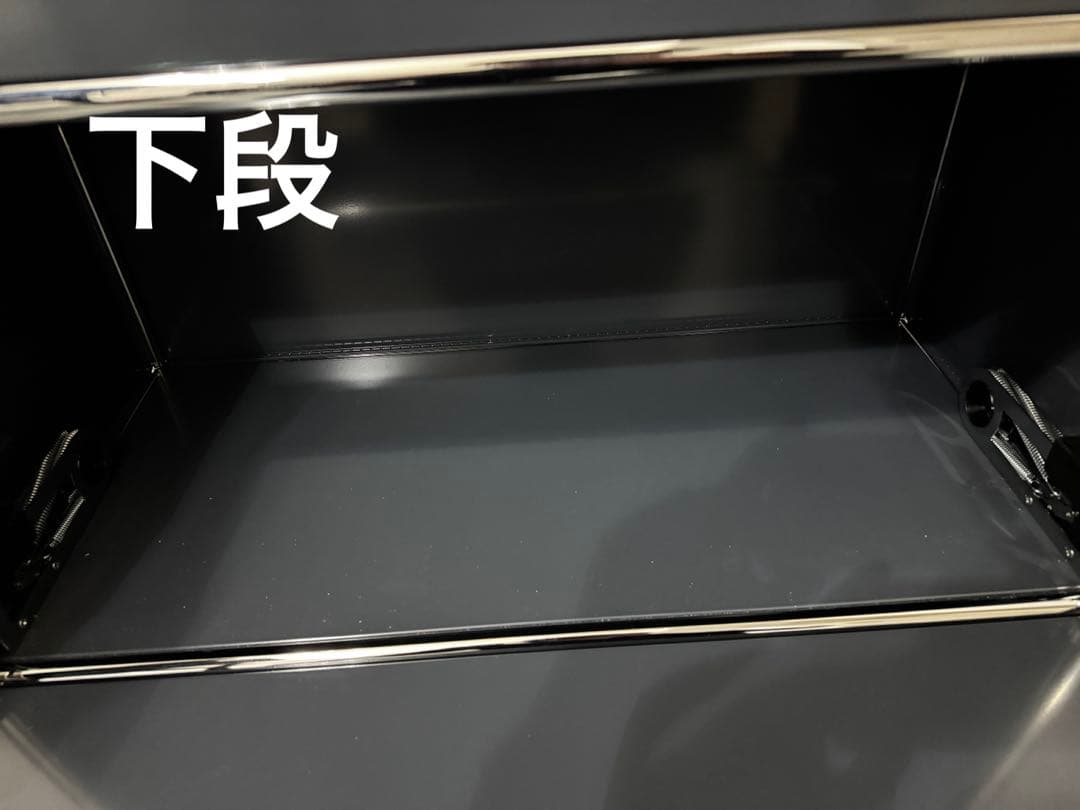 USMハラー キャビネット 3段ドロップダウンドア　アントラサイト