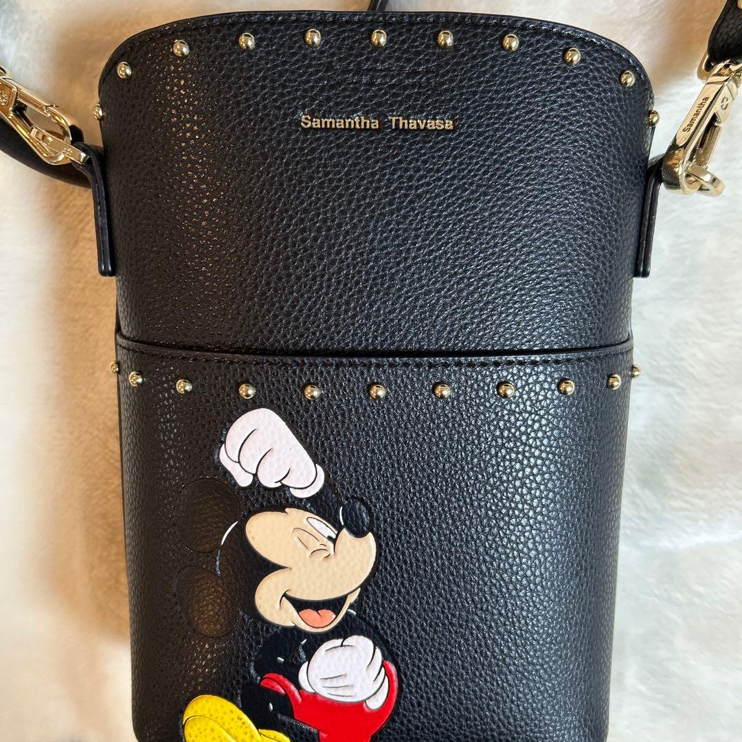 【ミッキーマウス】Samantha Ｔhavasa スマホショルダーバッグ
