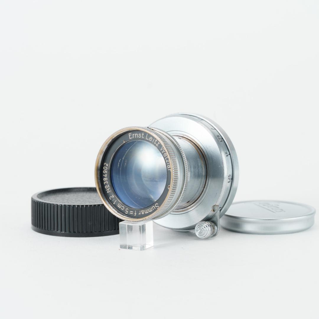 虹の出る癖玉！Leica Blue coated Summar 50mm F2