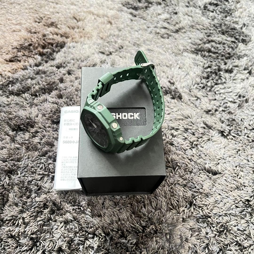 CASIO G-SHOCK GA-B2100-3A グリーン タフソーラー