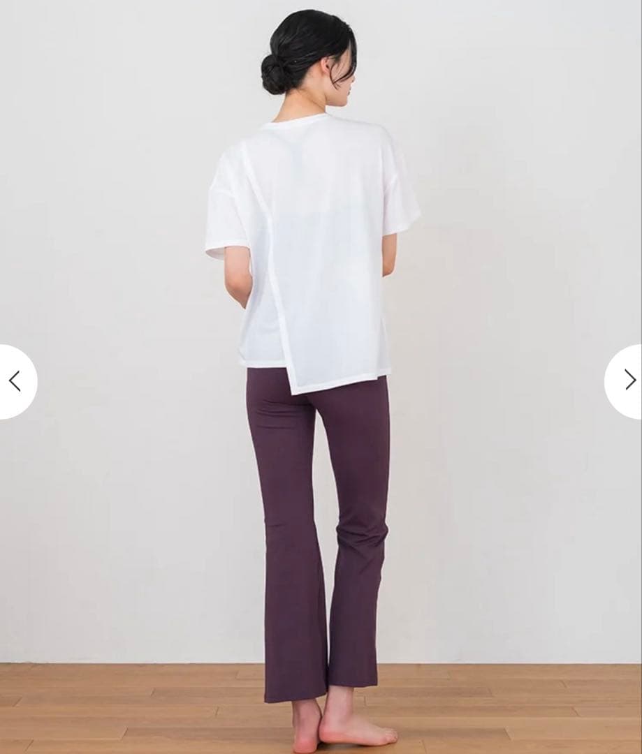 SUKALAミックスアンドマッチトリプルセットアップ ヘムTee/ブラトップ S