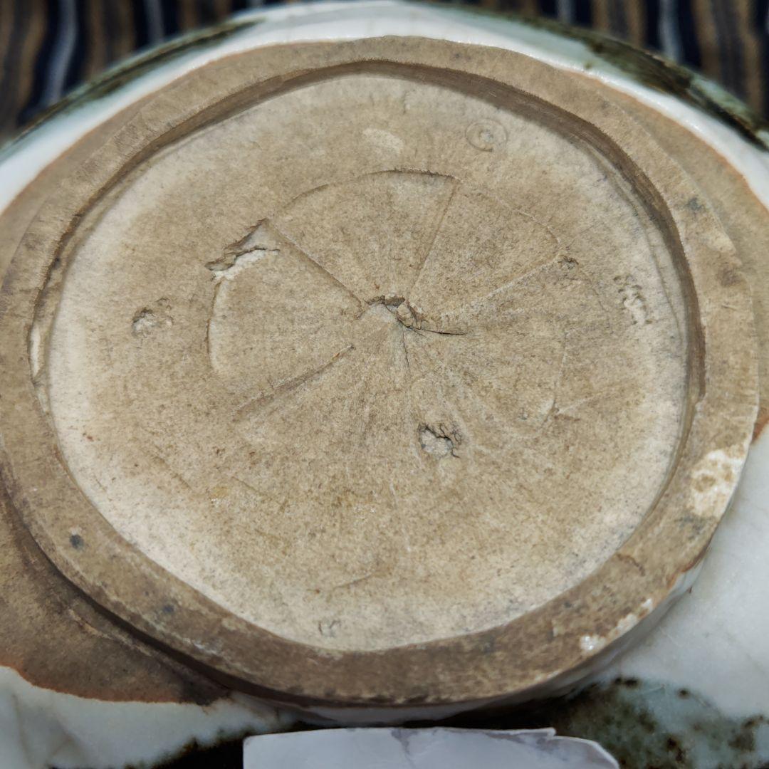 古万古焼、御所丸茶碗(元箱、包み古布付)