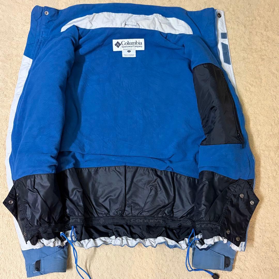 00s Columbia Convert ナイロンジャケット 短丈 フリース M