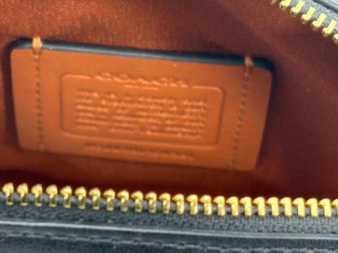 COACH コーチ シグネチャー ミニボストン型 2WAYショルダーバッグ