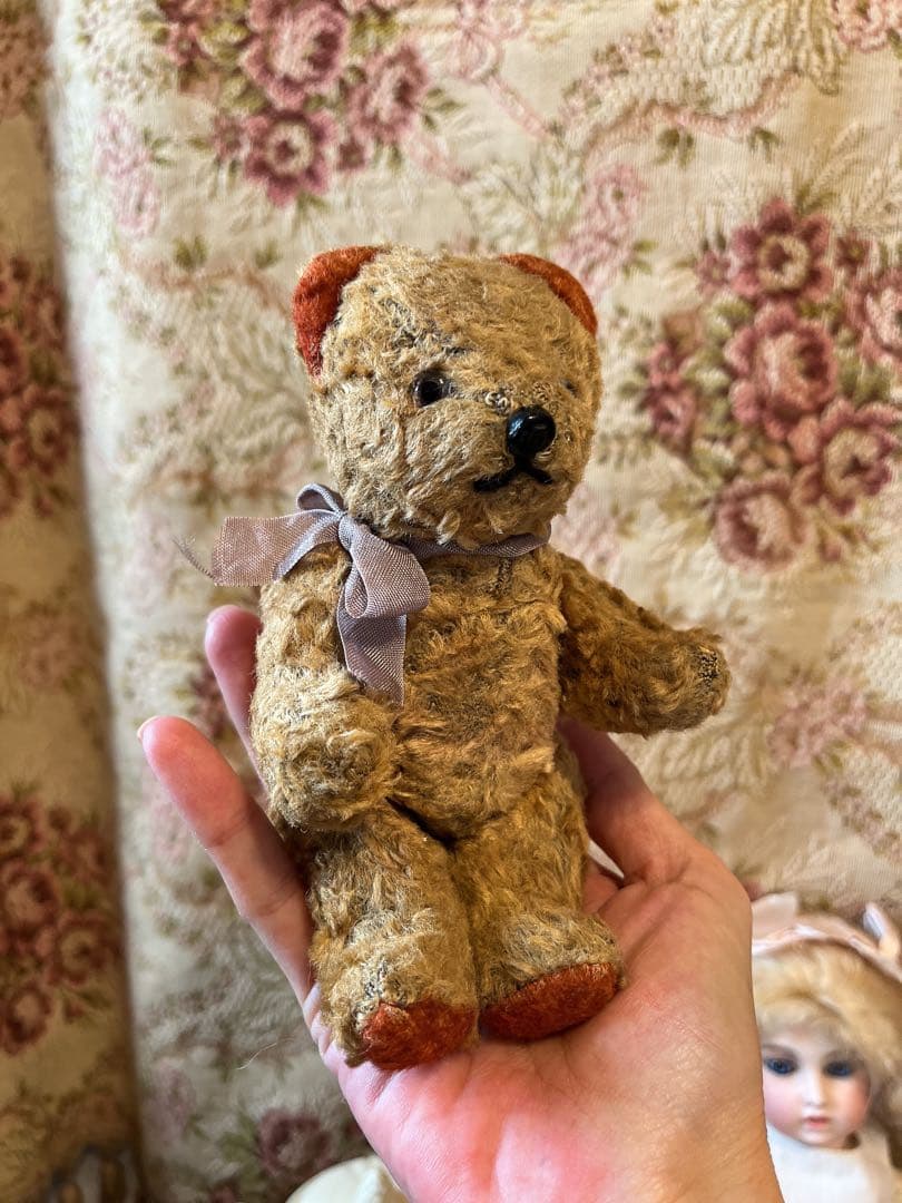 アンティークテディベア　フランス　ふたつセット