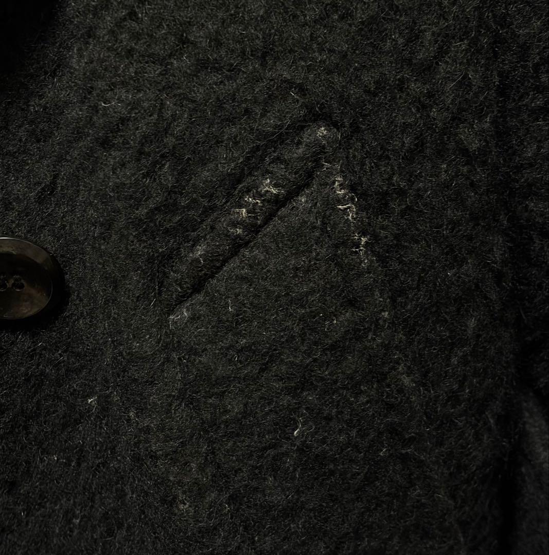 カズユキクマガイアタッチメントAp/W/HeシャギーオーバーPコート1ブラック