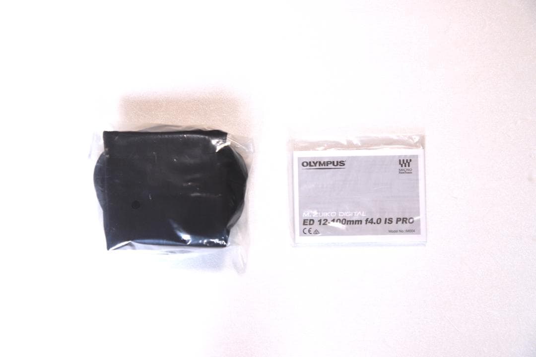 オリンパスレンズ　ED12－100ｍｍＦ４ＩＳ ＰＲＯ （ポーチとフィルター付）