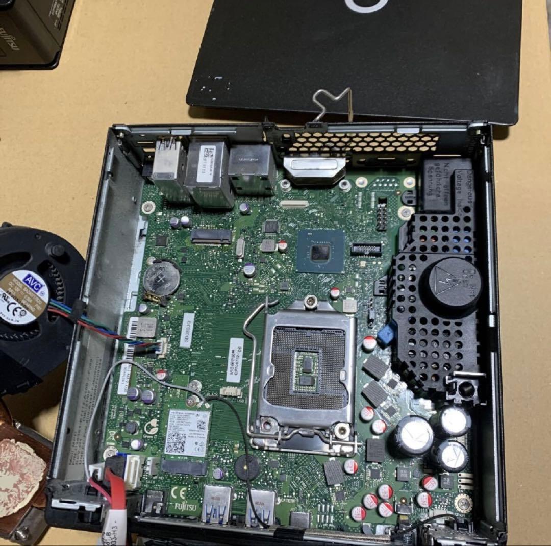 大量10台/富士通Q7010/E CPU.メモリ.SSD無し/BIOS確認OK