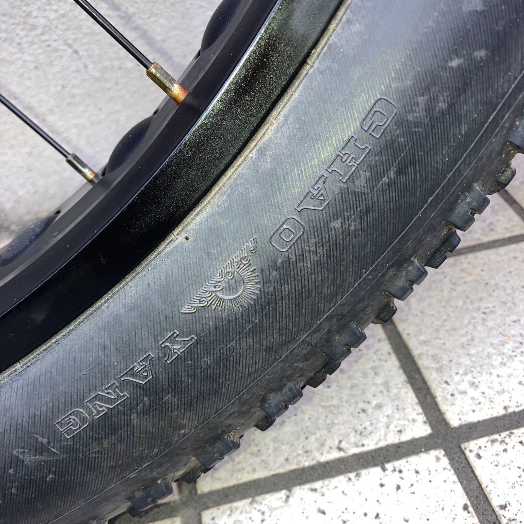 ファットバイク　タイヤ（CHAO YANG）&リム　26×4.0 前後セット