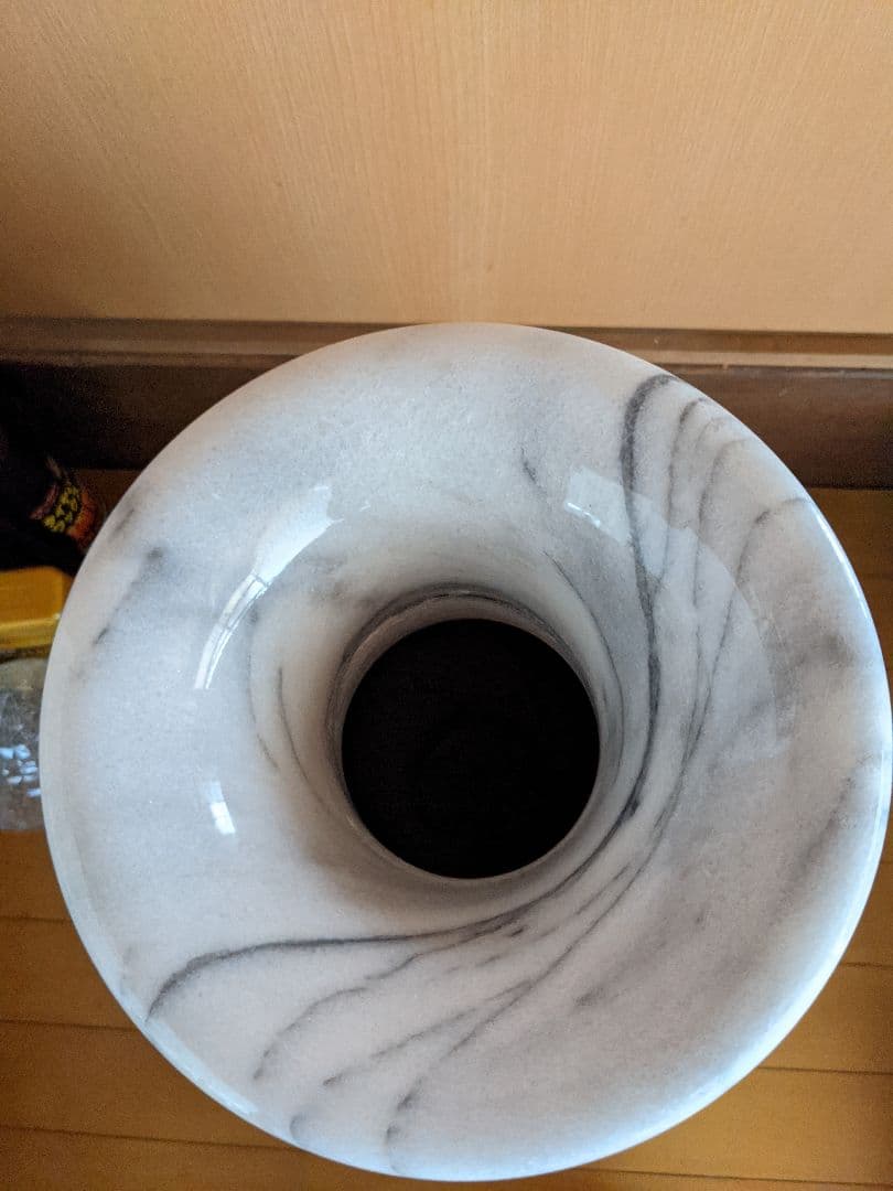最終値下げ　大理石オニキスの大きな花瓶