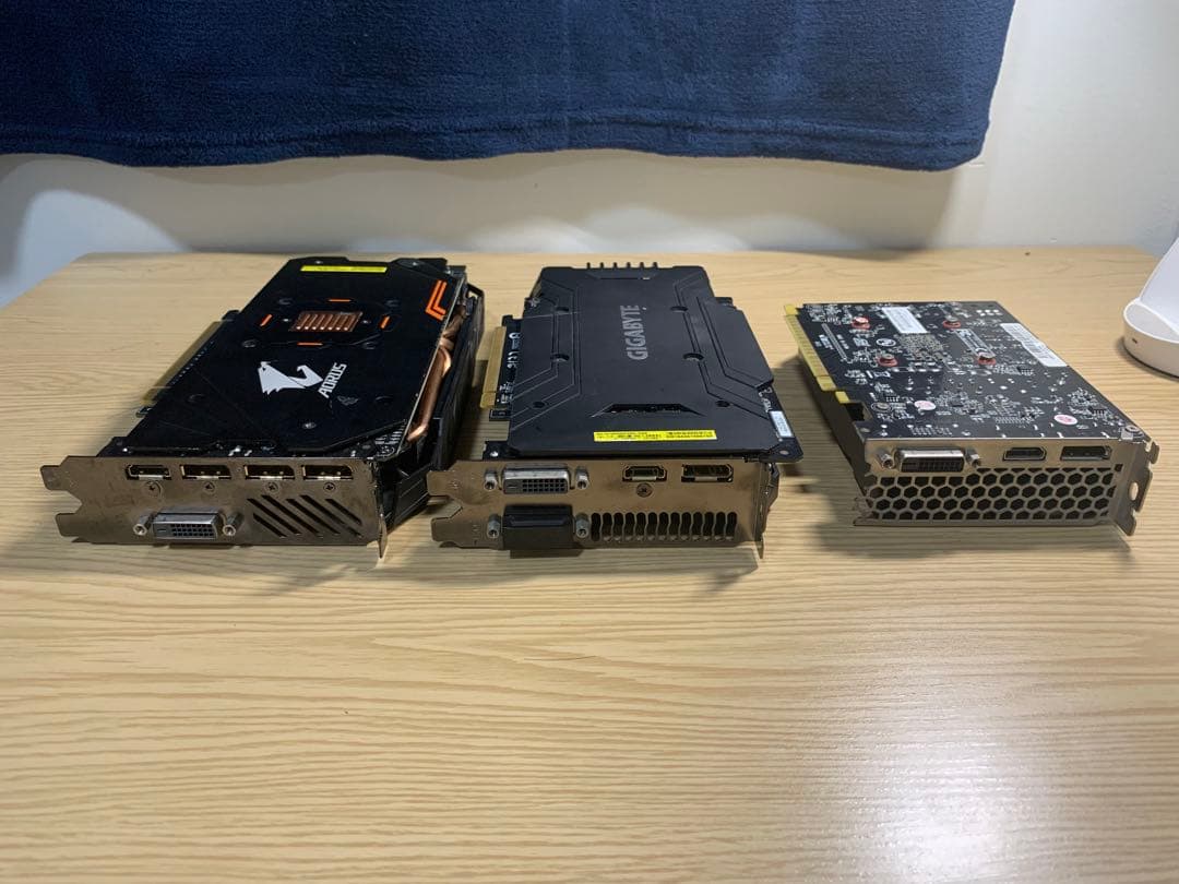 【ジャンク品】GTX1060/GTX1050ti/RX580