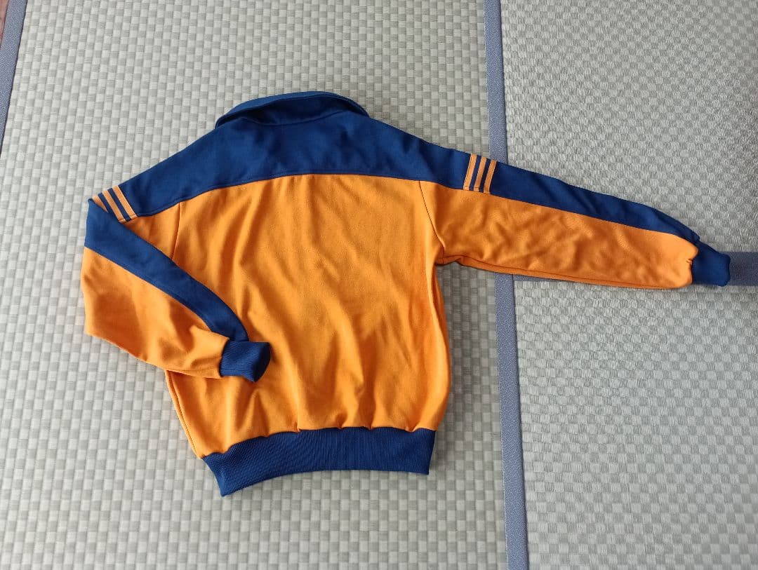 adidas ジャージ上下セット サイズ2 オレンジ/ネイビー