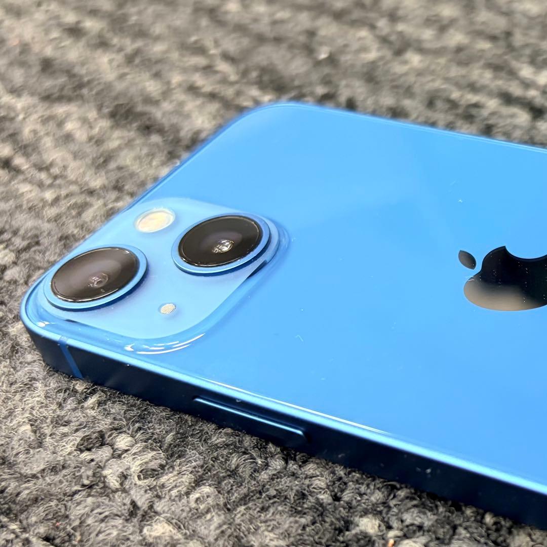 【美品】Apple iPhone13 mini 512GB ブルー SIMフリー