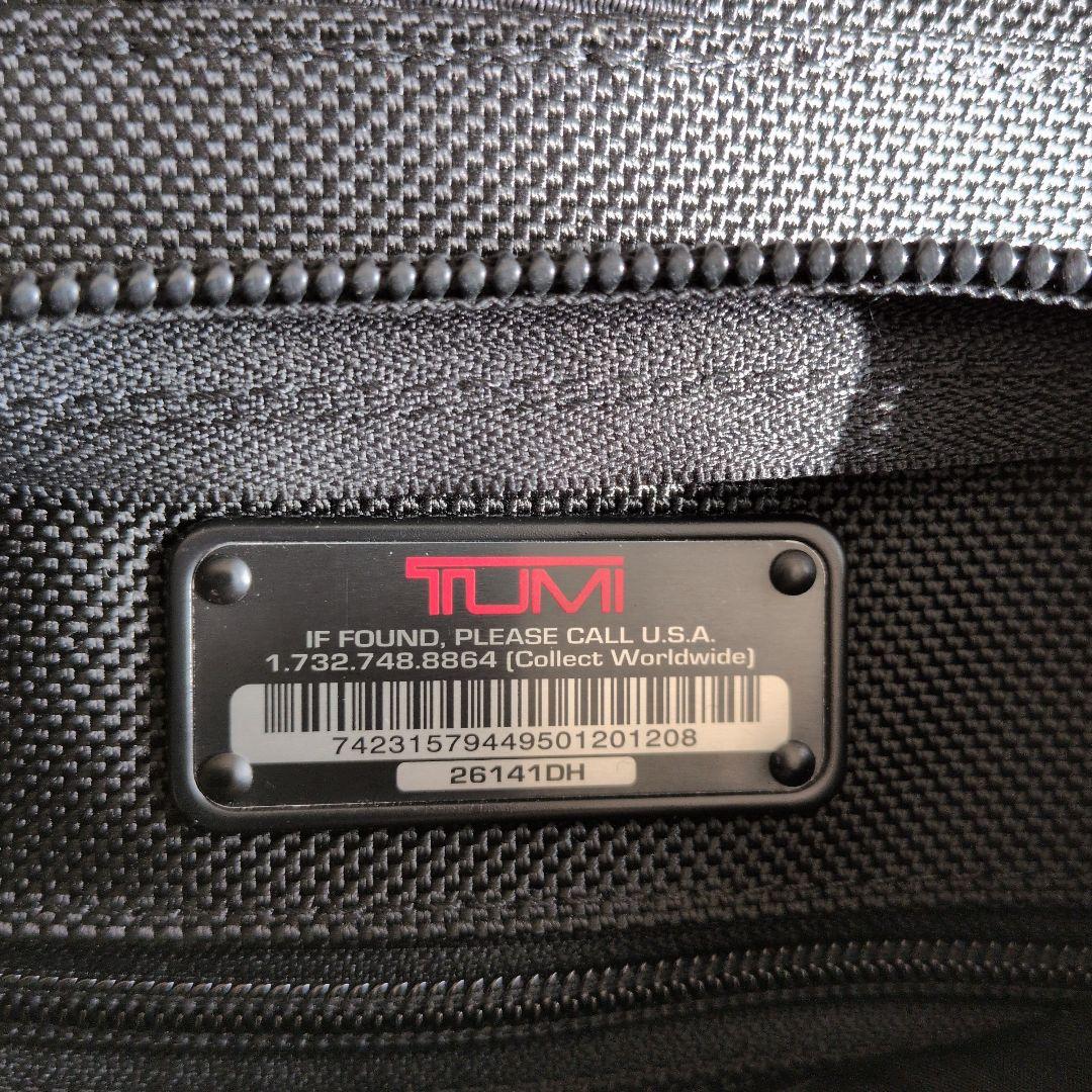 TUMI　ビジネスバッグ　拡張可能 26141DH　ブラック　ナイロン製