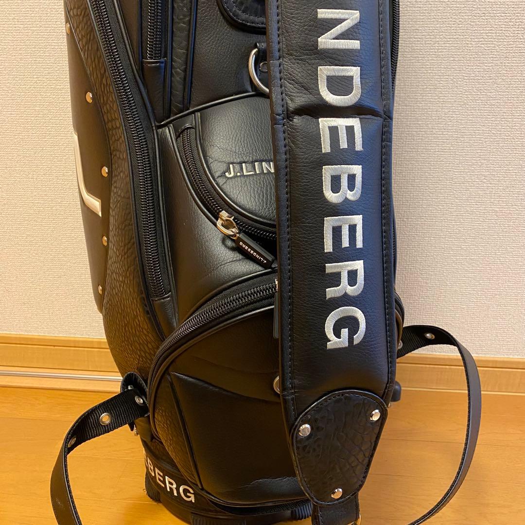 Jリンドバーグ 中古キャディバッグ 黒