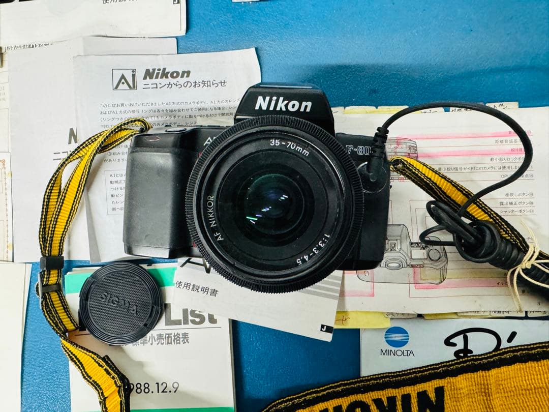 全国配送無料！昭和レトロ★Nikonニコン★一眼レフ　カメラ　F-801