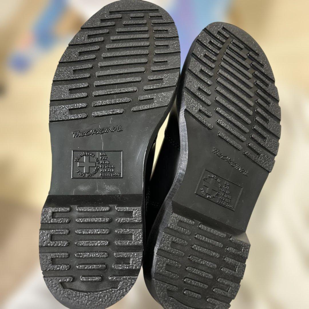 【未使用 試着のみ】ドクターマーチン ブラック サイドゴアブーツ レザー