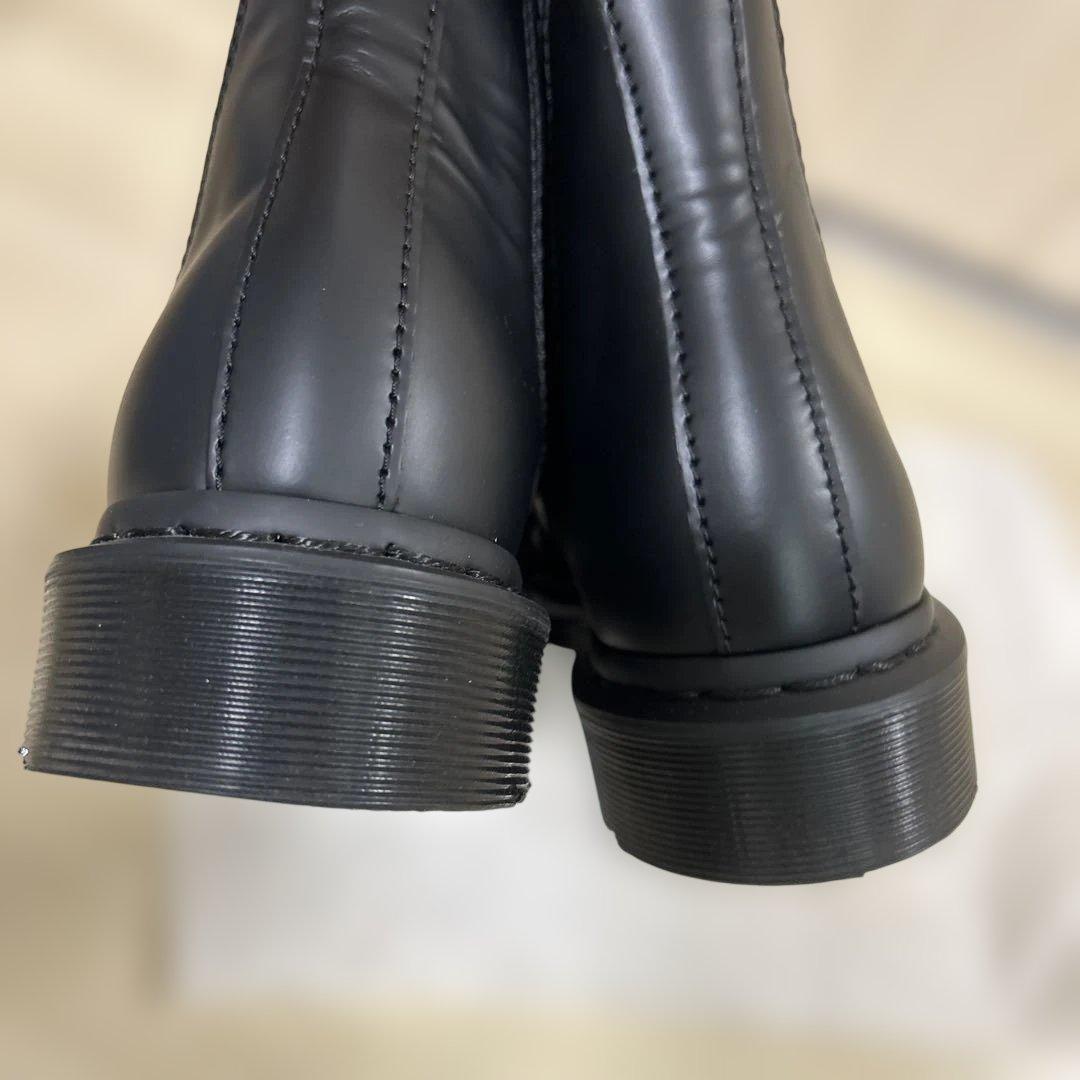 【未使用 試着のみ】ドクターマーチン ブラック サイドゴアブーツ レザー