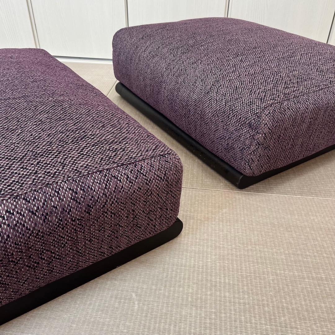 家具ナガノインテリア 1人2人掛けソファ座椅子 2way イスNAGANO 美品