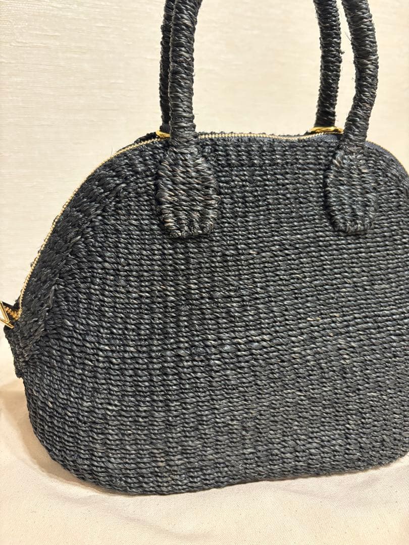 MANIMARIS 黒 かごバッグ　1週間のみ価格