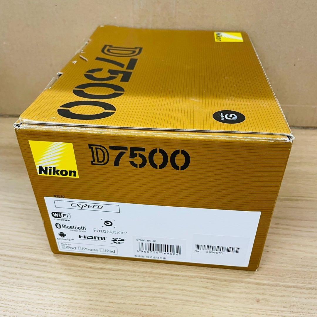 Nikon D7500 ボディ ショット数7,550枚 WW9525