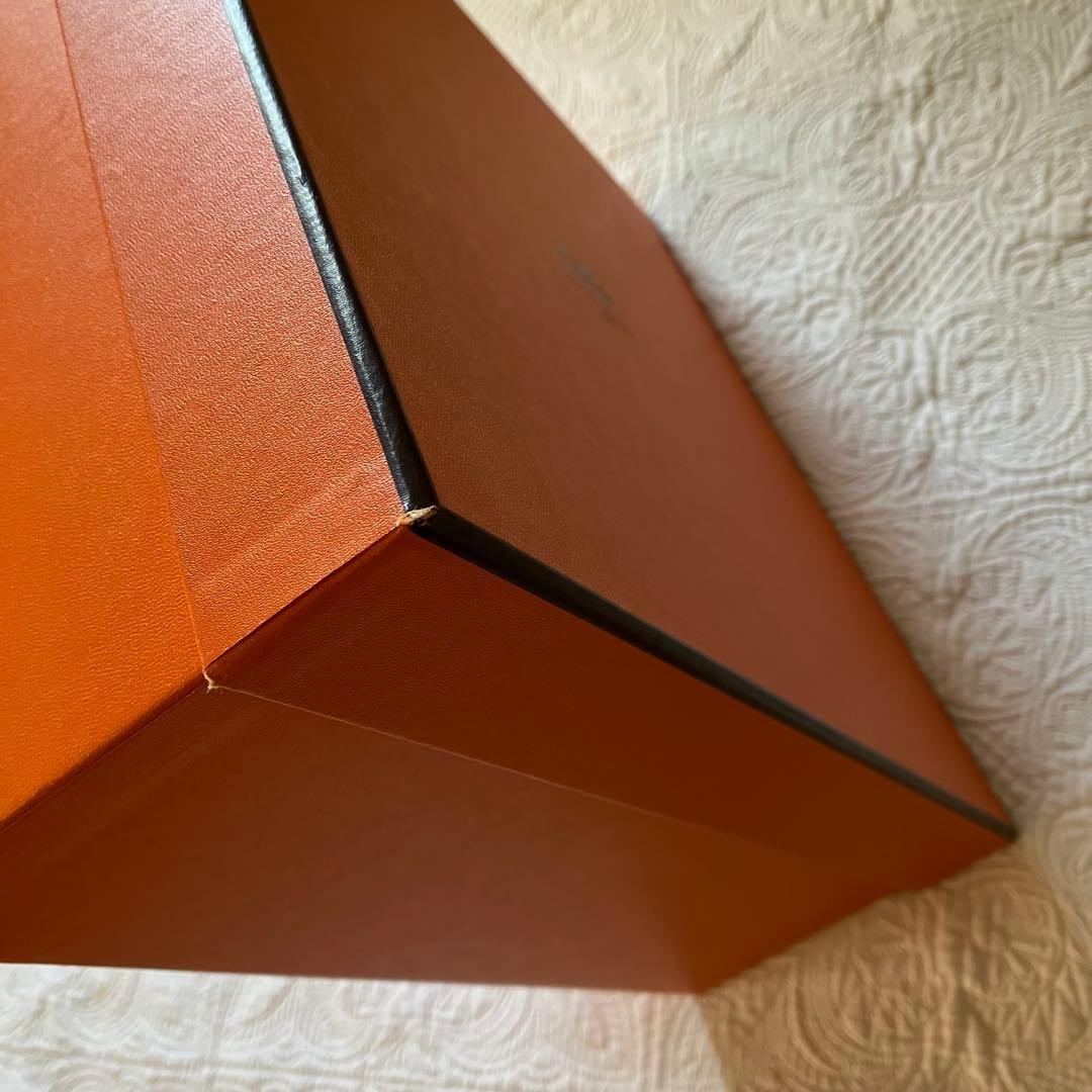 HERMES オレンジ box ケリー　バーキン　34.5✖️34.5✖️14