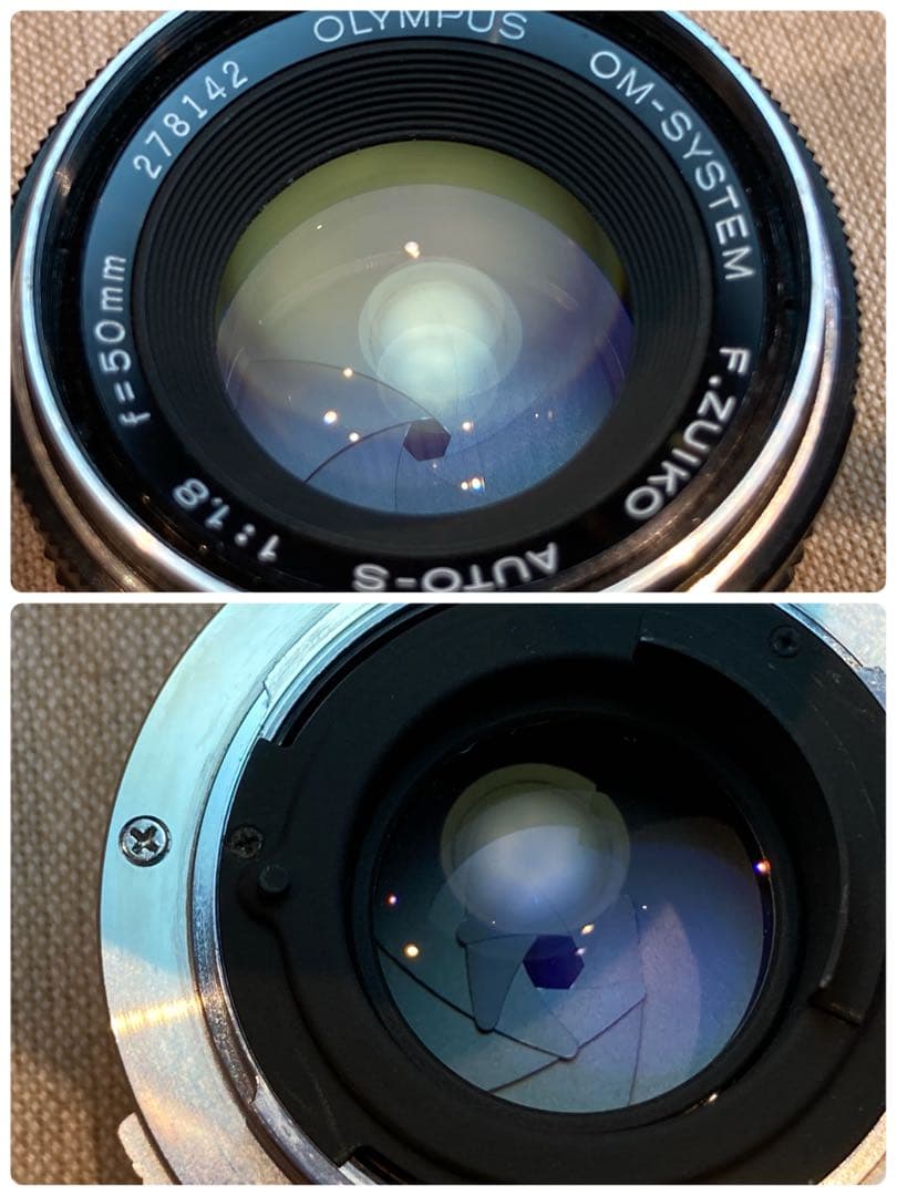 OM-1/zuiko 50mm f1.8★完動品・美品・初期保証！