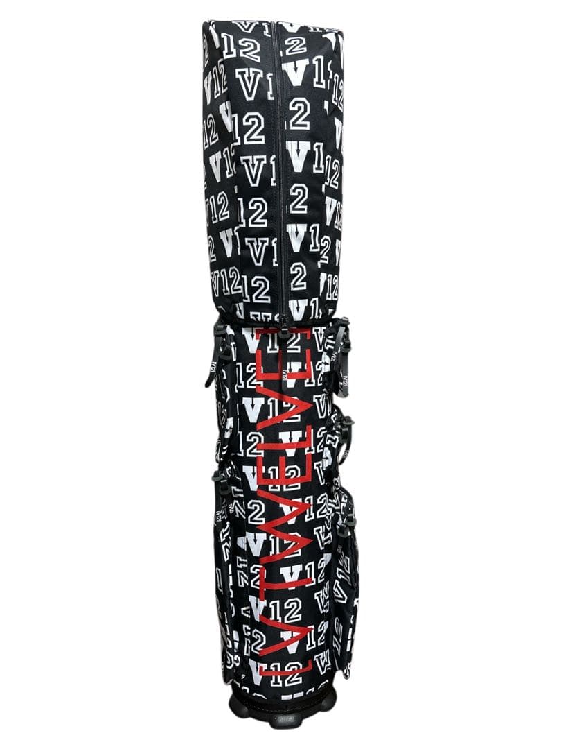 新品未使用！高級V12 ヴィトゥエルヴ着せ替えキャディバッグ8.5型ブラック