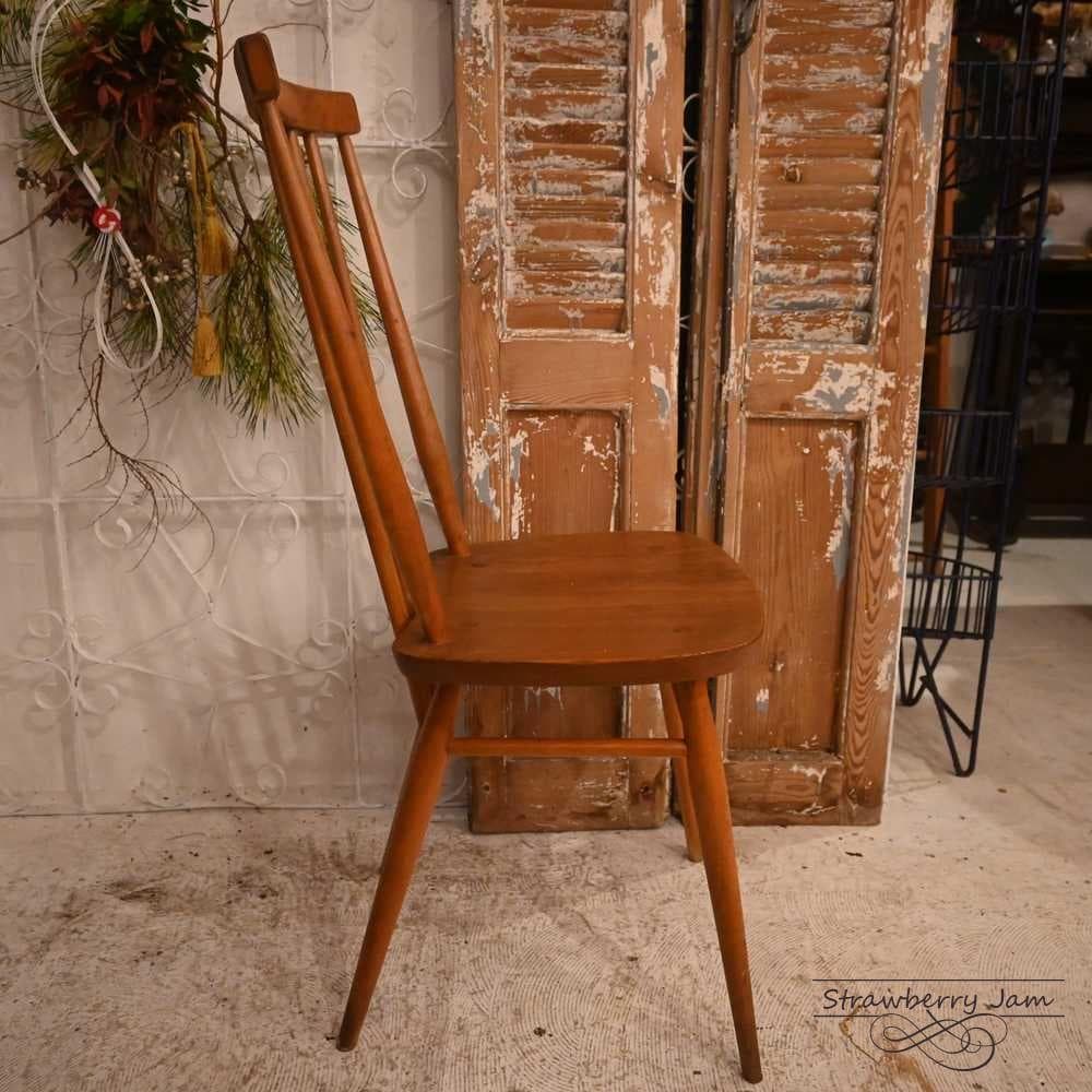 L3710-19-2 英国ヴィンテージ ERCOL ハイスティックチェア チェア