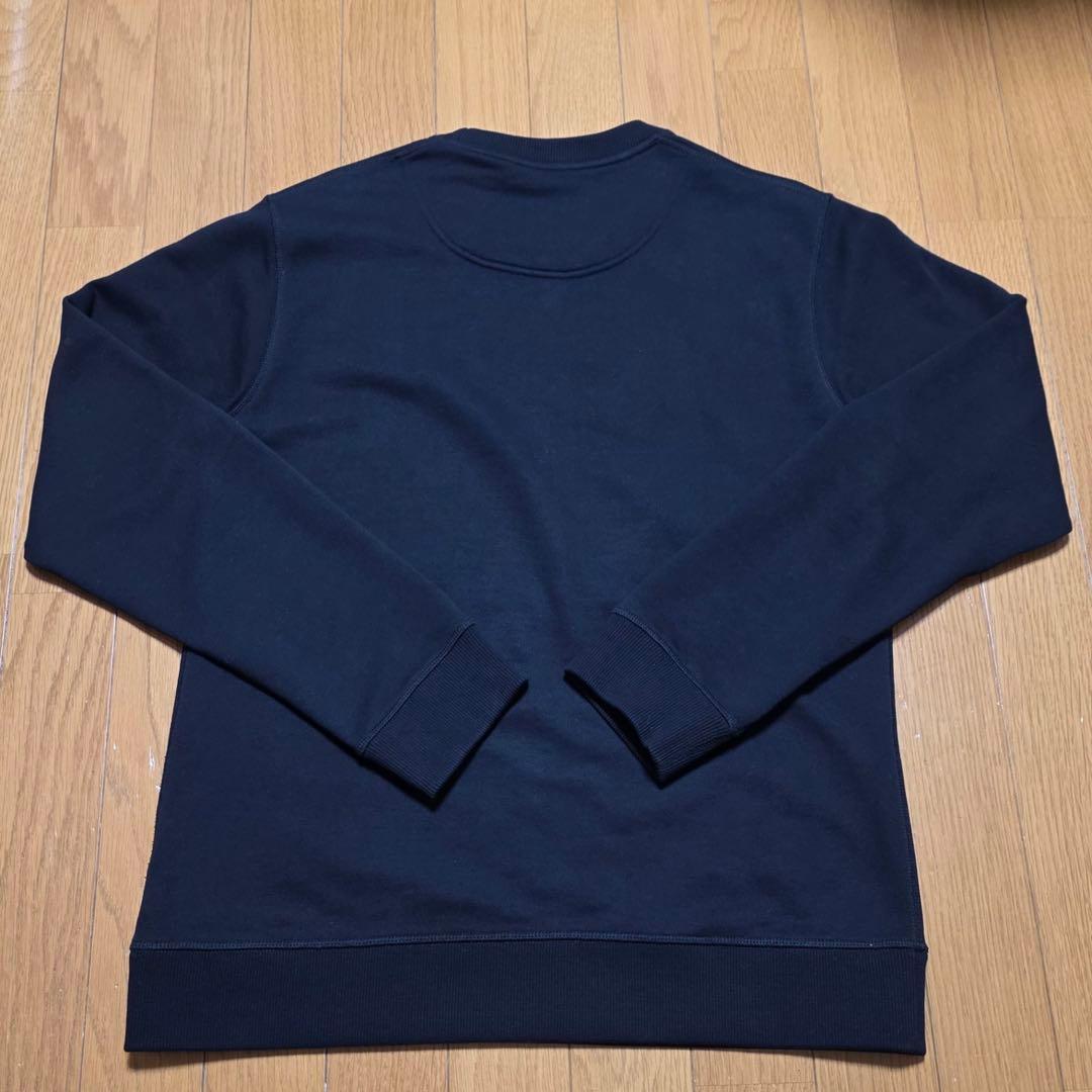 【美品】ケンゾー 虎顔 刺繍 ビッグロゴ スウェット 黒