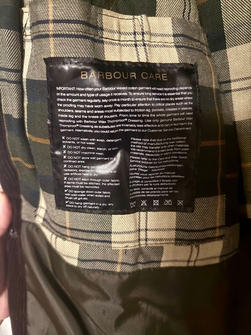【美品】2018 バブアー✕キャプテンサンシャイントラベラーコート 38
