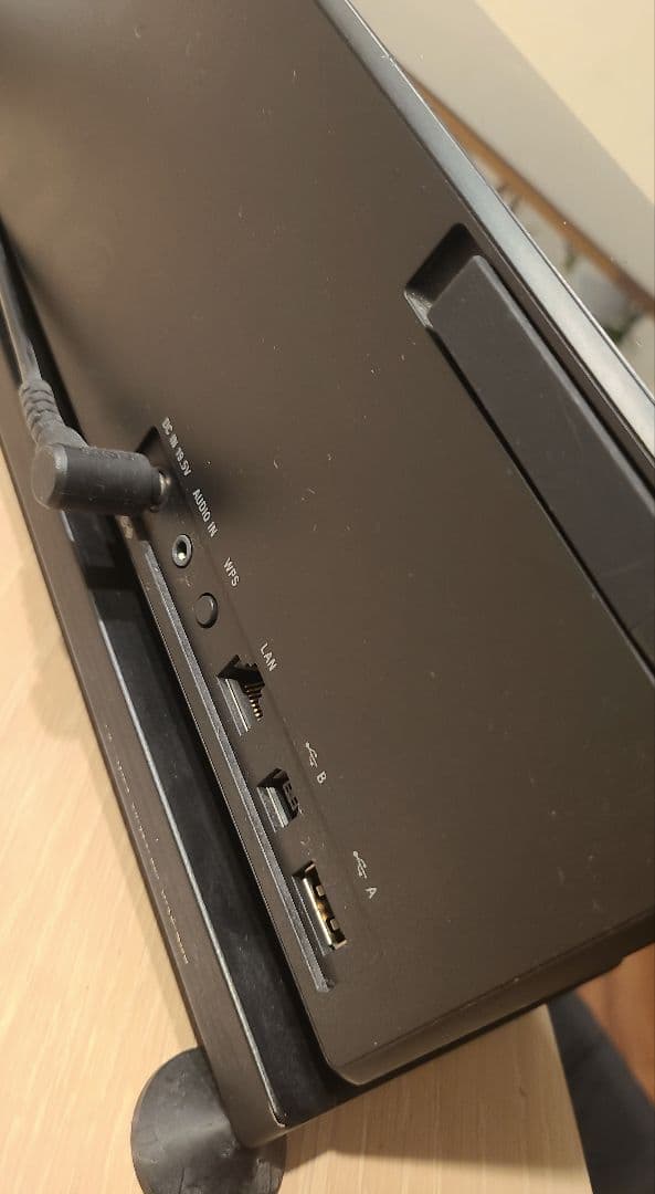 SONY スリムスピーカー ブラックリモコン無し