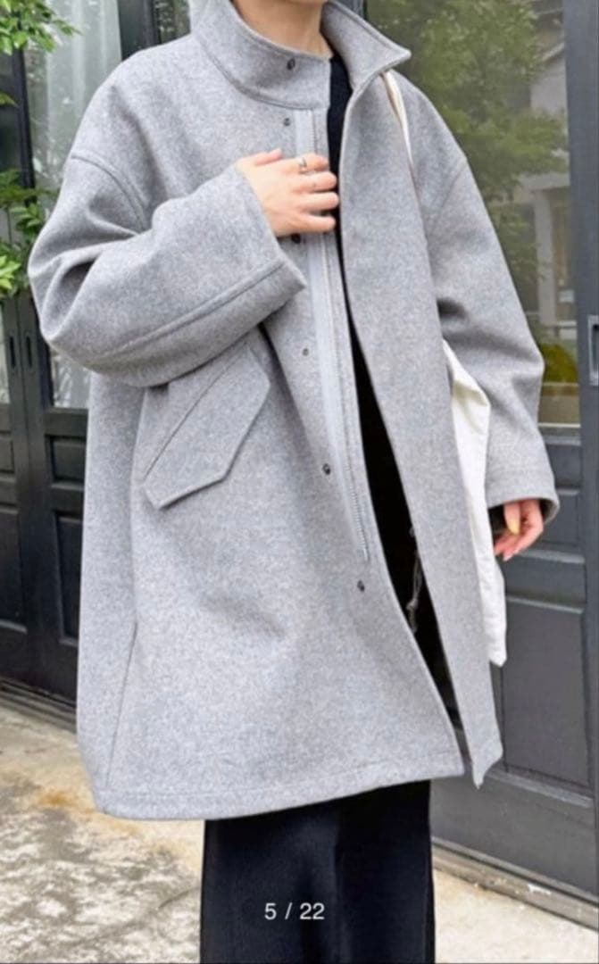 Spick&Span メルトンM-65フィールドコート