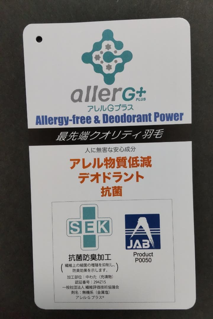 羽毛掛けふとん シングル　ホワイトマザーグース95％  Queen