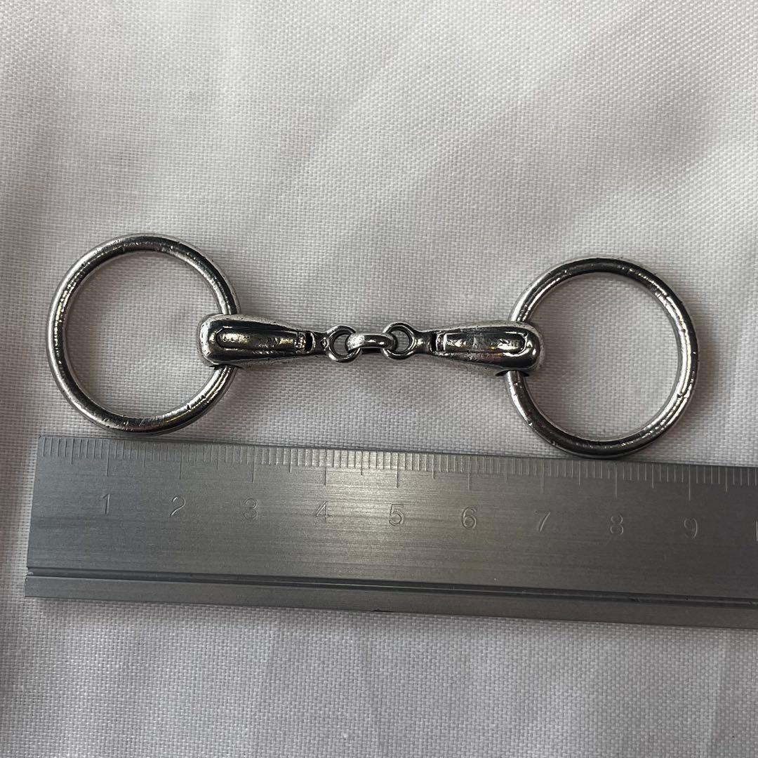 HERMES エルメス ヴィンテージ キーリング ホースビットキーホルダー