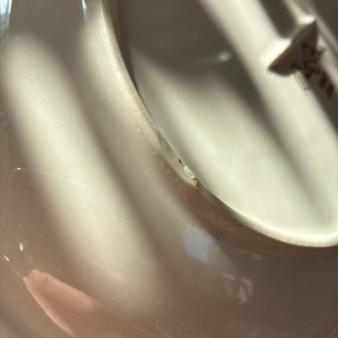 White Brown　ホワイトブロー　YAMAKO作　日本製　陶器　深皿