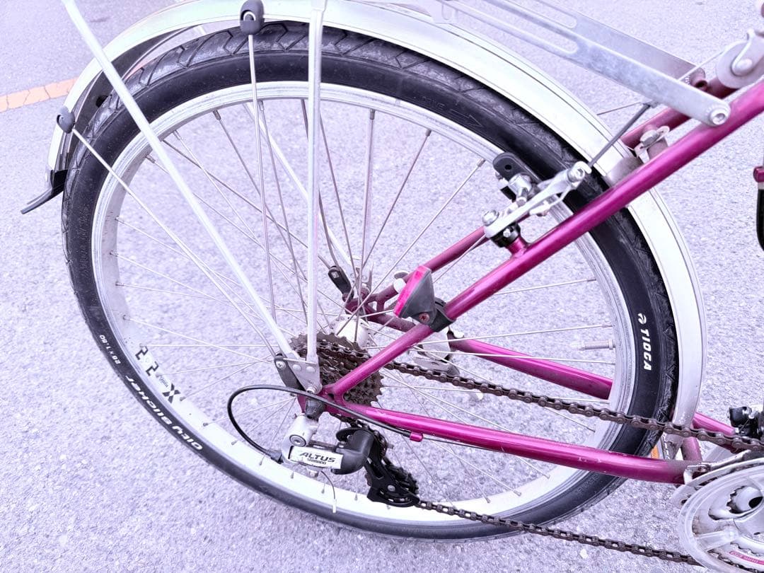 整備済みすぐ乗れる！PEUGEOT METRO 26インチ シマノ21段