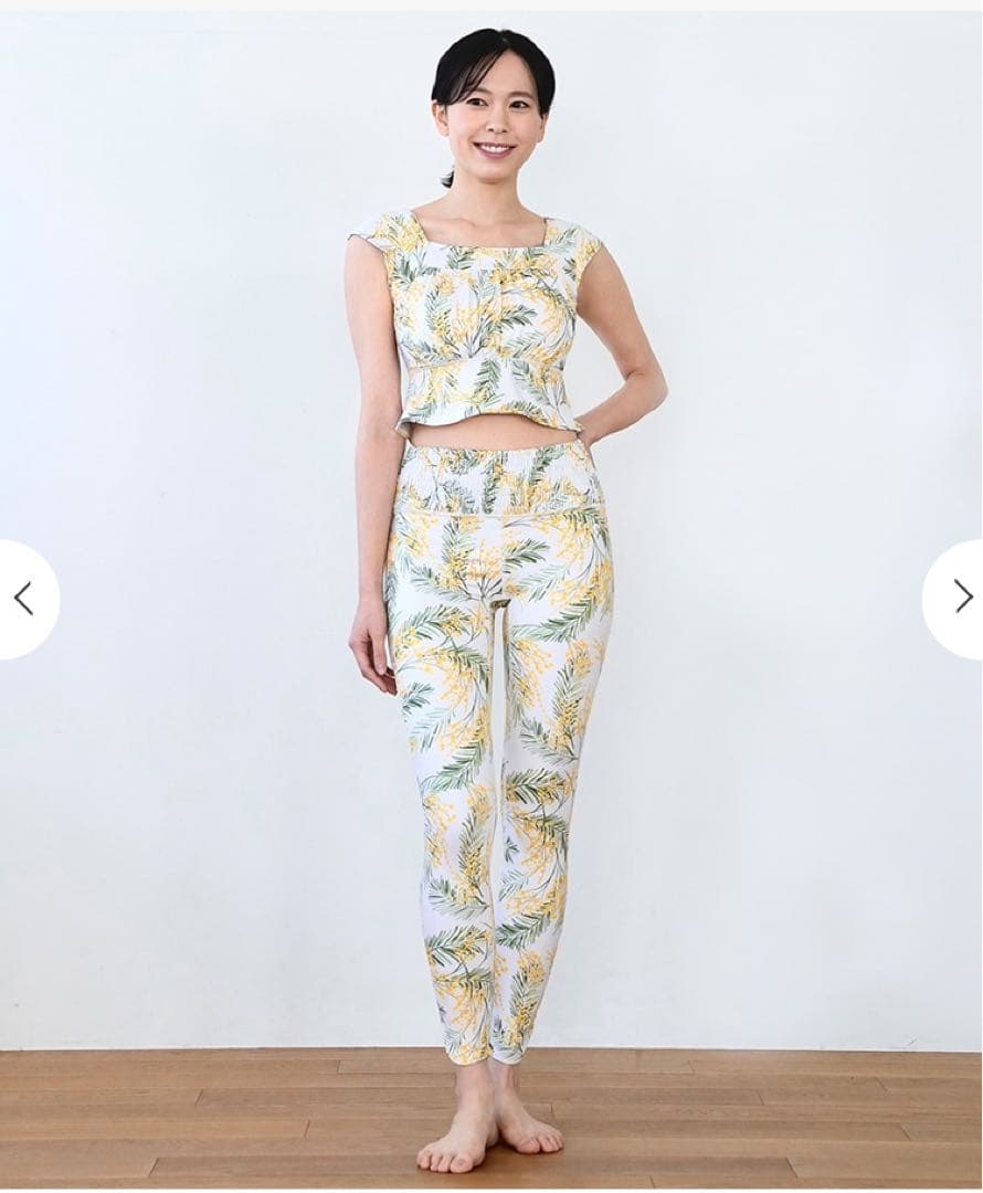 【Lena様】SUKALAスプリングフラワーグレースブラトップ Lサイズ