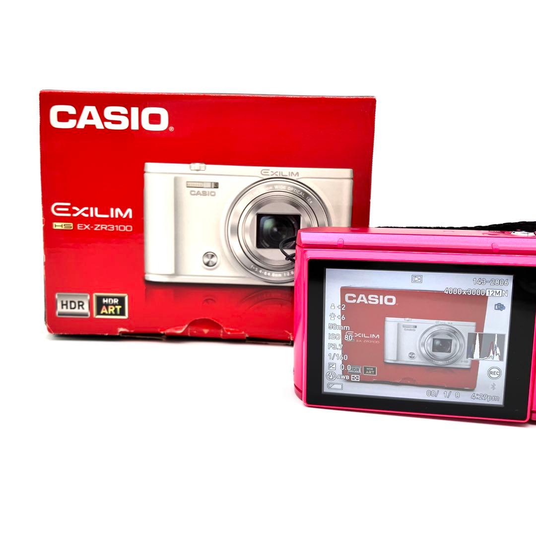 CASIO EXILIM EX-ZR3100 ビビットピンク
