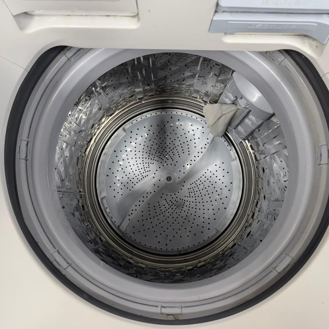 162 SHARP ピンクカラー　乾燥付洗濯機　8/4.5kg 小型　家庭用